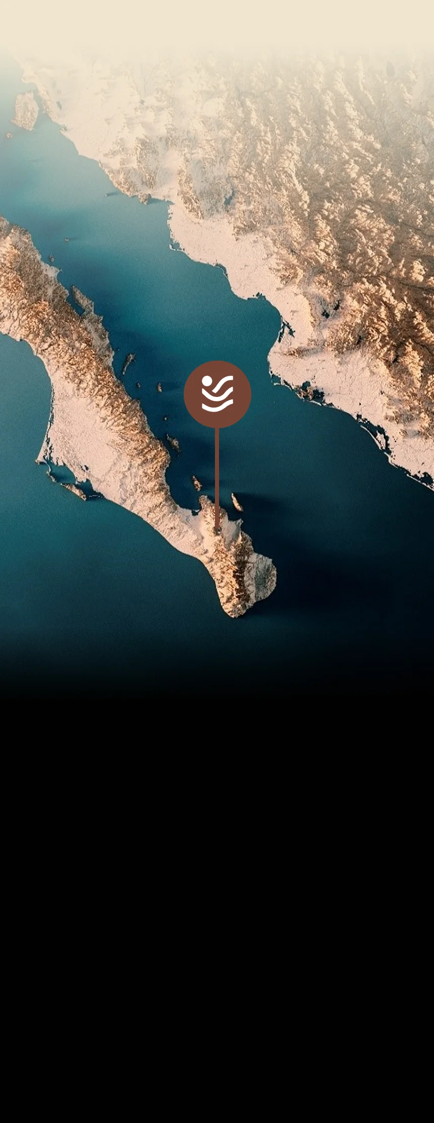 Mapa de Baja California Sur